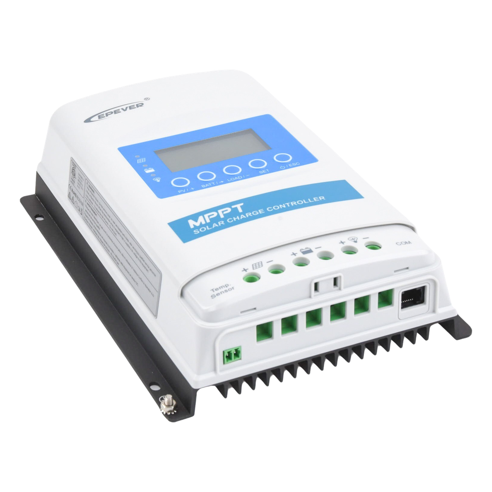 Controlador Solar MPPT 30A 12/24V, Máximo Voltaje de Circuito Abierto Voc 100Vcd, EPEVER 4