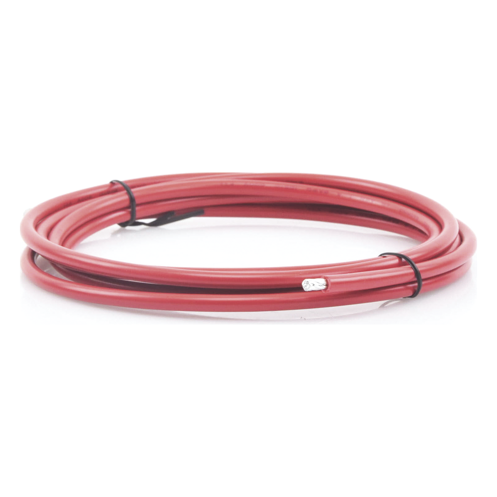Cable para Controlador 3.0 m, Rojo, Calibre 8 AWG con Terminal de Ojo en un Extremo 2