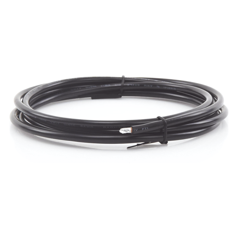 Cable para Controlador, 3.0 m, Negro, Calibre 8 AWG con Terminal de Ojo en un Extremo 3