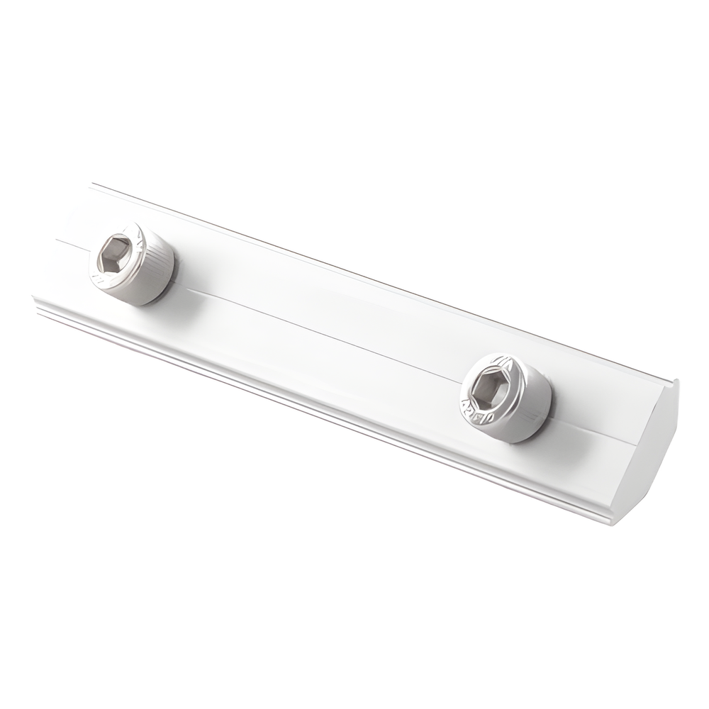 Conector de empalme para riel / Aluminio anodizado / 5 cm y 8 cm / 1.97 in y 3.15 in EPCOM POWERLINE 3