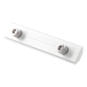 Conector de empalme para riel / Aluminio anodizado / 5 cm y 8 cm / 1.97 in y 3.15 in EPCOM POWERLINE 3