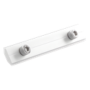 Conector de empalme para riel / Aluminio anodizado / 5 cm y 8 cm / 1.97 in y 3.15 in EPCOM POWERLINE 5