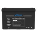 Batería de Litio LiFePO4 Ciclo Profundo 12.8V, 120Ah, 1.53kwh, para exterior, libre de mantenimiento 5