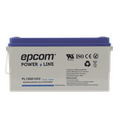 Batería 12 Vcc / 150 Ah / UL / Tecnología AGM-VRLA / CICLO PROFUNDO / Uso en aplicación fotovoltaica / terminales T5 EPCOM POWERLINE 2