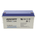 Batería 12 Vcc / 150 Ah / UL / Tecnología AGM-VRLA / CICLO PROFUNDO / Uso en aplicación fotovoltaica / terminales T5 EPCOM POWERLINE 4