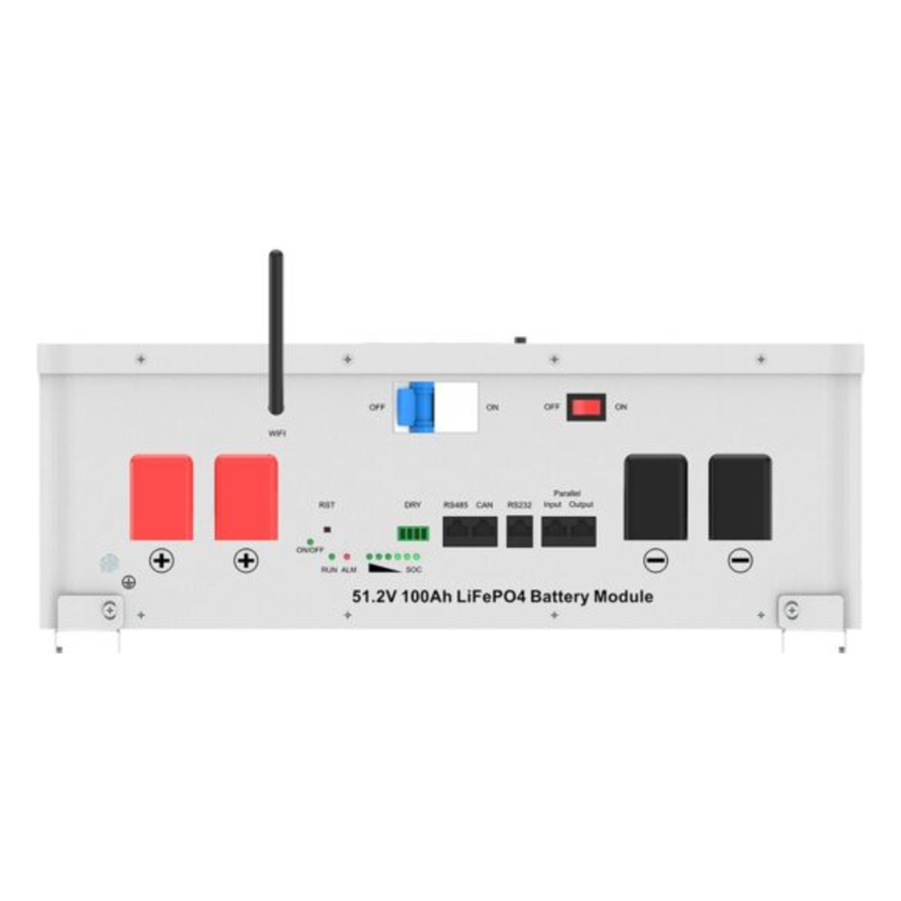 Batería de Litio (LiFePO4) de 5Kwh, 48Vcc, 100Ah, MUST 2