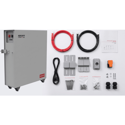 Batería LiFePO4 / 51.2 Vcc / 392 Ah / 20 kWh / Exterior IP65 / RS485/CAN / Escalable 120 kWh EPCOM POWER LINE BY RITAR 2