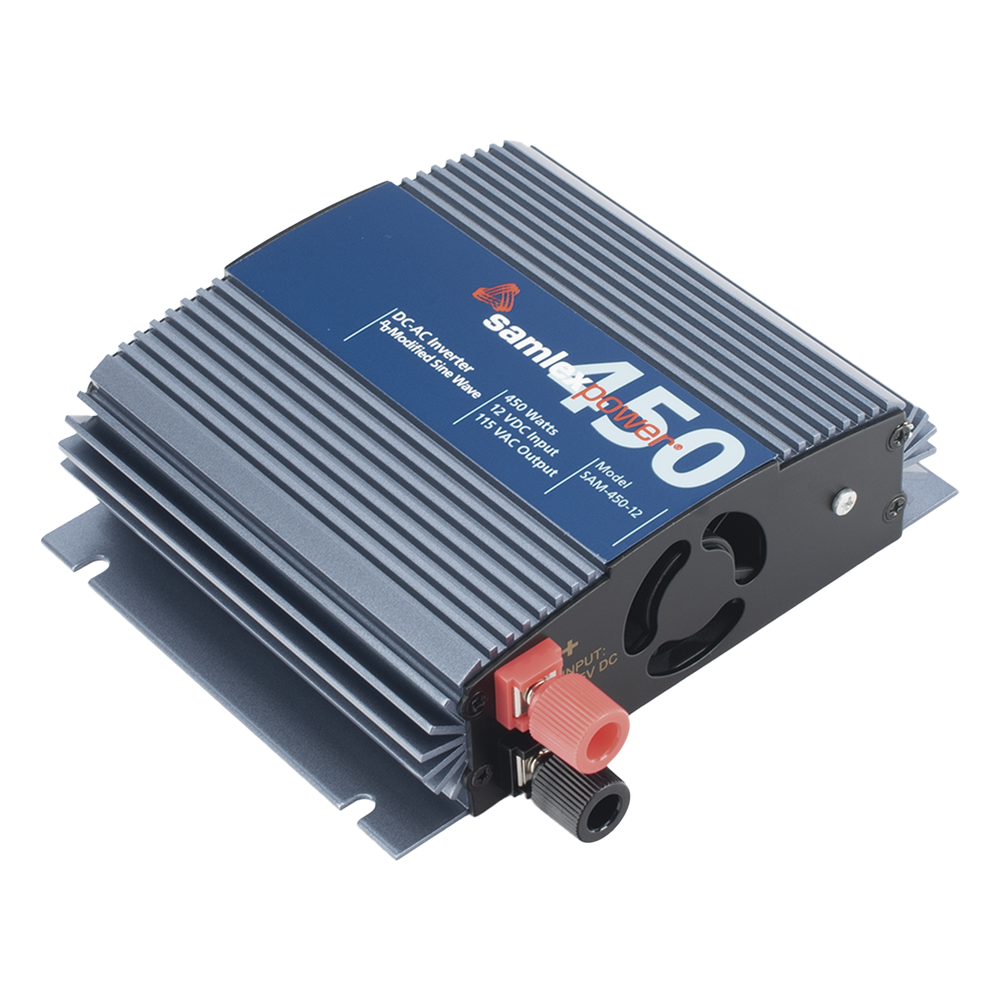 [SAM-450-12] Power Inverter (DC-AC). Nominal Power 450 W, Input:12Vdc, Output: 115Vac 60 Hz, SAMLEX