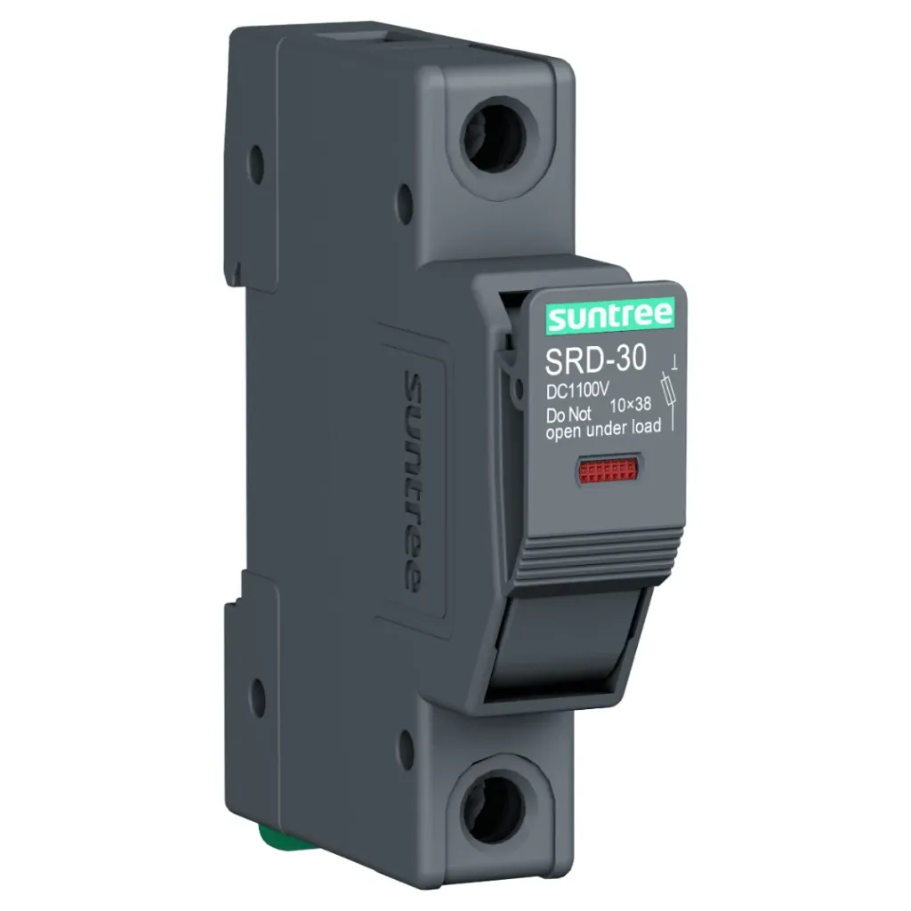 [PORFUS10X38] Fuse holder 10x38 Direct Current 30A 1000VDC Suntree (without fuse)