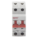 Interruptor termomagnético 2P 32A, Corriente Directa 800Vcd para Aplicación Fotovoltaica Montaje Riel DIN