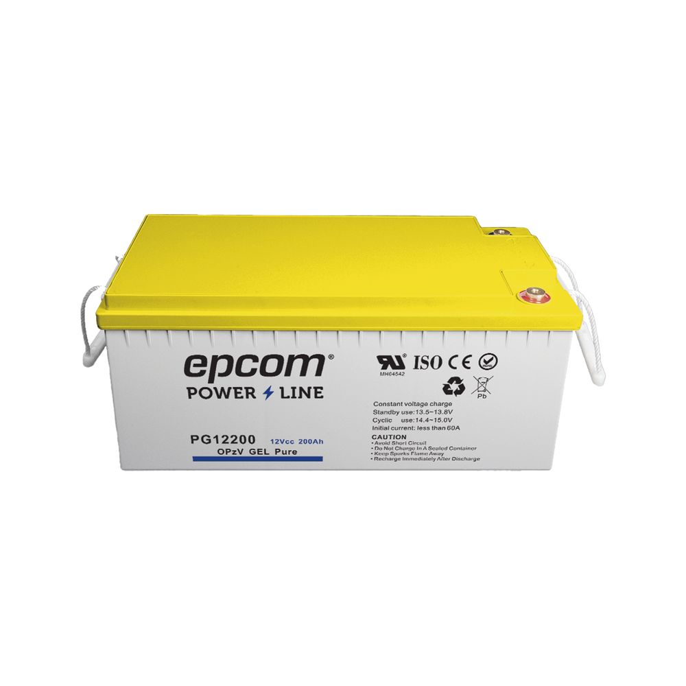 [PG12200] PURE GEL Battery OPzV / 12V @ 200Ah / Deep cycle / Use in Photovoltaic and Backup Applications