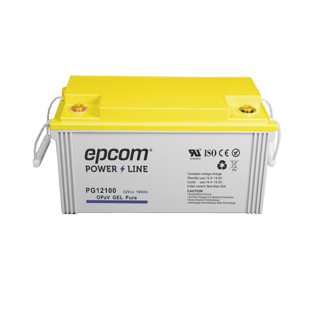 [PG12100] PURE GEL Battery OPzV / 12V @ 100Ah / Deep cycle / Use in Photovoltaic and Backup Applications