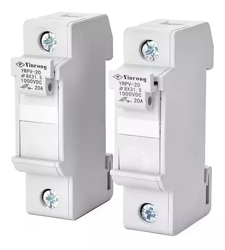 [Fus-Mini-20] MINI Fuse Holder with 1000VDC Direct Current Fuse (20A)