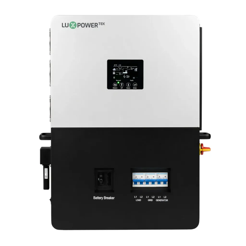 [INC-6.0-2-W-LXP] 6kw Off-Grid Inverter Charger SNA US 6000 48vdc Batteries, 120/240vac Output (split phase) LuxPower