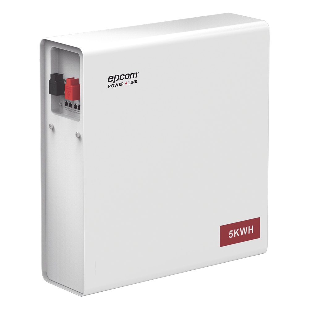 5kwh Lithium Battery (LiFePO4), 51.2Vdc, 100Ah, IP65 Outdoor, (48V), Epcom by Ritar
