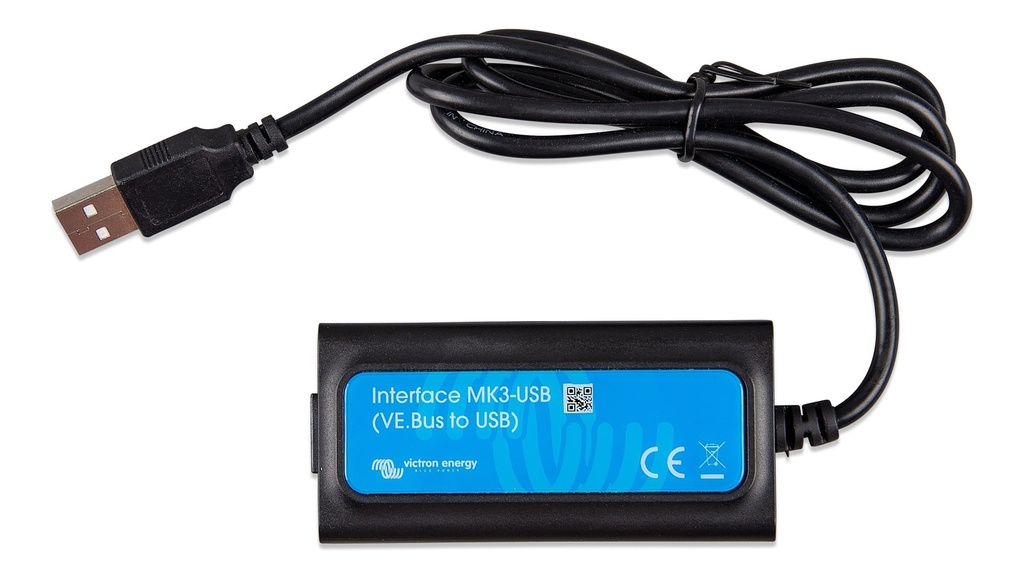 Interface MK3-USB (VE.Bus to USB) para configurar MultiPlus-II y Quattro, VICTRON