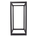 Standard 19" 4-Post Rack, Steel, 24 Units, 400kg, Adjustable Depth. LINKEDPRO BY EPCOM