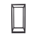Standard 19" 4-Post Rack, Steel, 24 Units, 400kg, Adjustable Depth. LINKEDPRO BY EPCOM