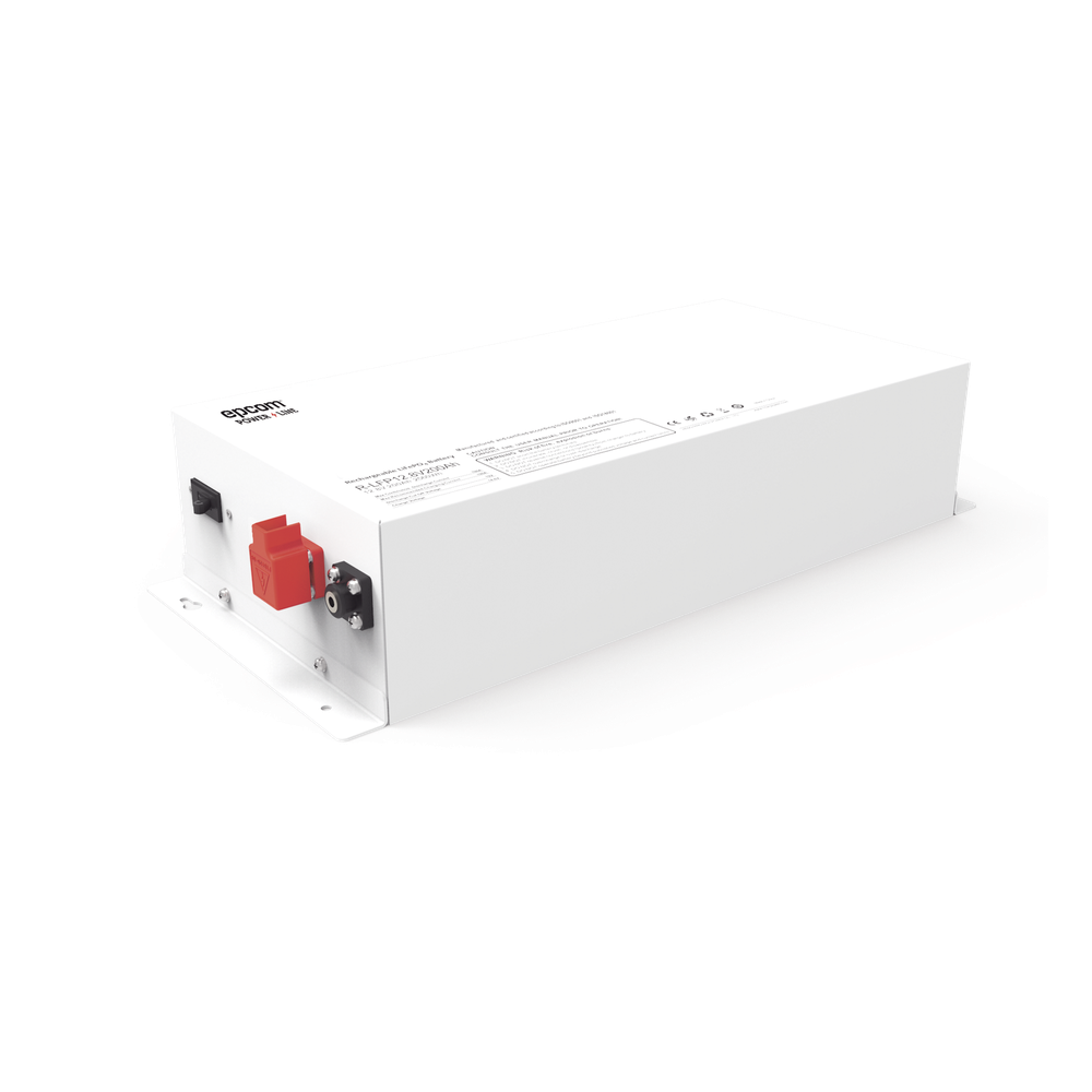 [RLFP128200A] Batería de Litio Ciclo Profundo, 12.8Vcc 200Ah (LiFePO4 case Metalico), Máximo 100A de Descarga, Epcom by Ritar