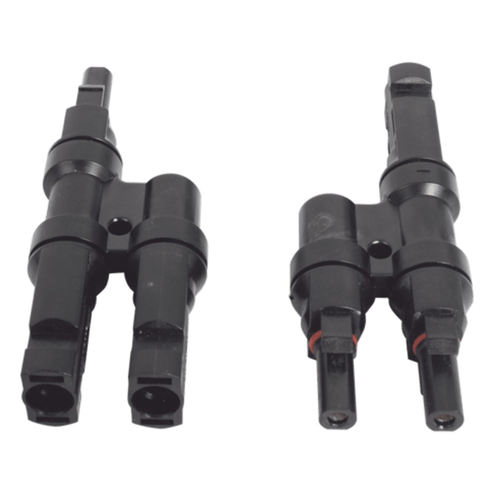 Conector MC-4 Doble para Módulos Fotovoltaicos. Tipo 2T USFULL