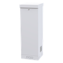 Floor Cabinet, Capacity, 31 Rack Units, Double door and Adjustable front and intermediate posts, White Color, 700kg, LINKEDPRO