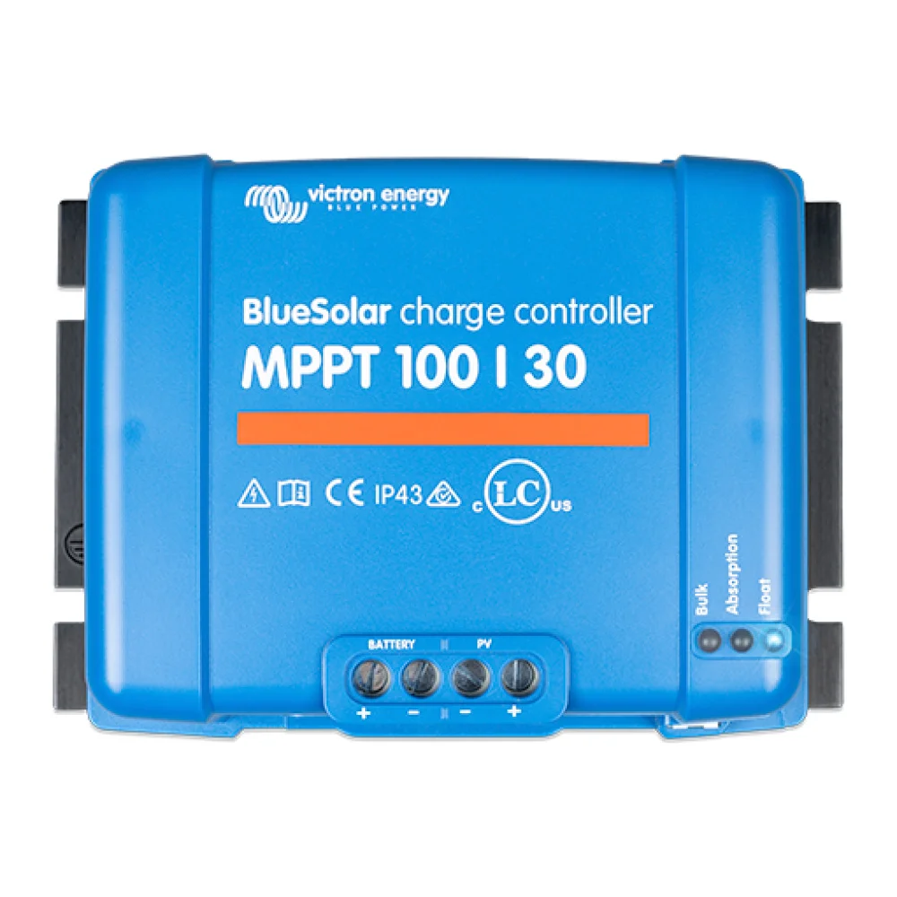 [SCC020030200] BlueSolar MPPT 100/30 / MPPT Solar Controller, PV:30A 100V, Battery: 12-24V, VICTRON