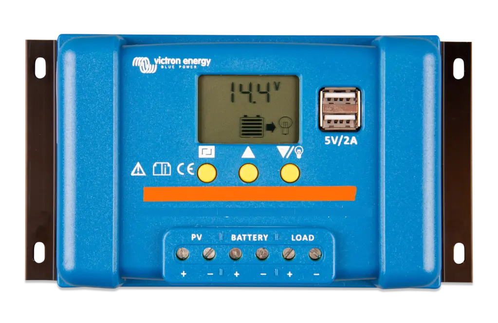 [SCC010030050] BlueSolar PWM-LCD&USB de 30A / Controlador Solar PWM, PV:30A 28/55V, Batería: 12-24V, VICTRON