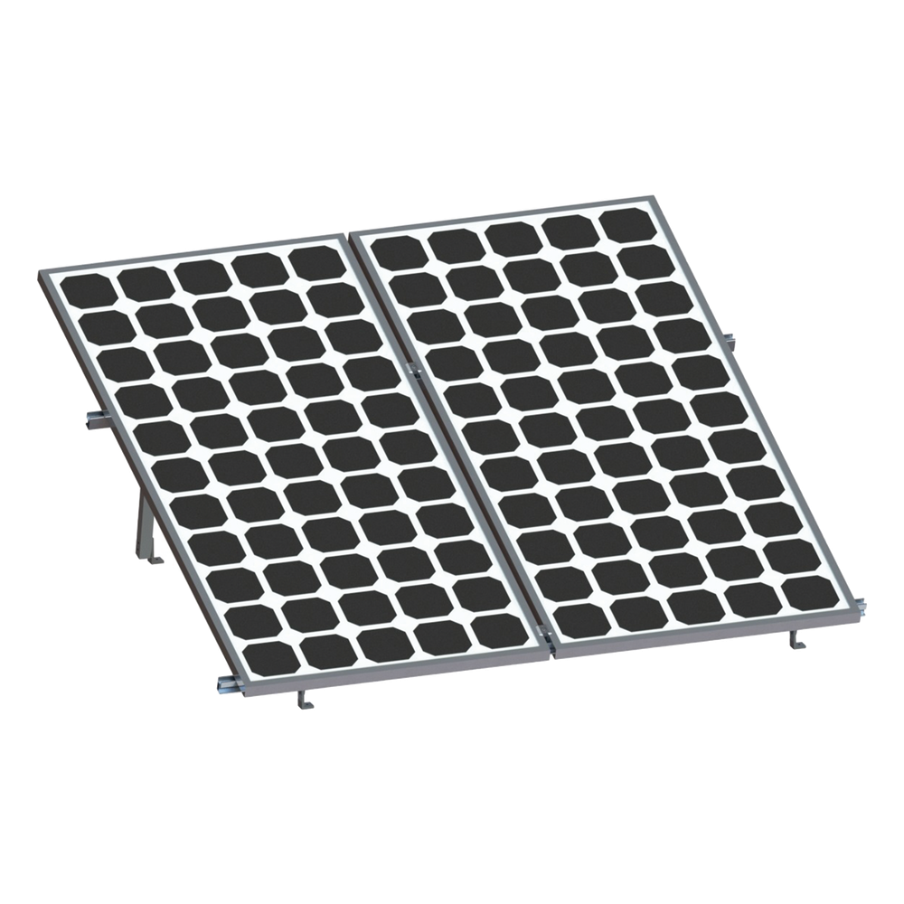 [VEKTOR8R2700] Mounting for 2 Solar Panels, "8" Rail 2700mm for Modules with Thickness of 30-35mm, Max Wind Speed 136km/h EPCOM POWERLINE