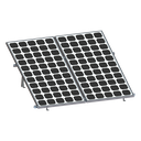 Mounting for 2 Solar Panels, "8" Rail 2700mm for Modules with Thickness of 30-35mm, Max Wind Speed 136km/h EPCOM POWERLINE