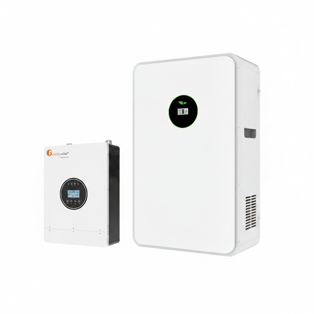 [KIT-FEL-3+5] Kit Inversor cargador de 3kw 120vca + Batería de litio de 5kwh, FELICITY