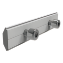 Conector de empalme para riel / Aluminio anodizado / 5 cm y 8 cm / 1.97 in y 3.15 in EPCOM POWERLINE