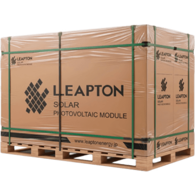 [LP182*210M66NB630W/37PALLET] Pallet con 37 piezas de Modulo Solar LP182*210M66NB630W, 630 W BIFACIAL, 49.95 Vcc, Monocristalino TOPCon LEAPTON