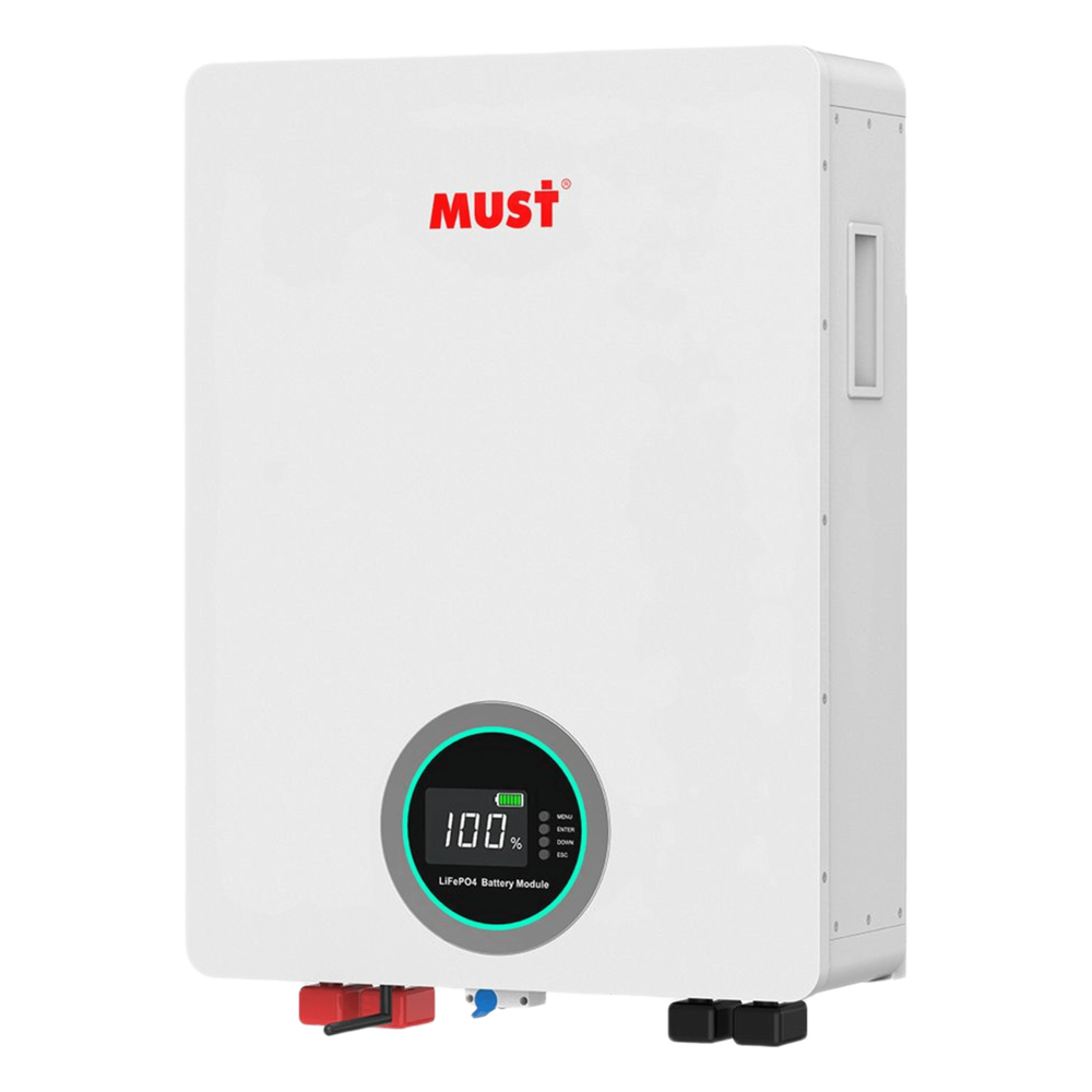 Batería de Litio (LiFePO4) de 5Kwh, 48Vcc, 100Ah, MUST