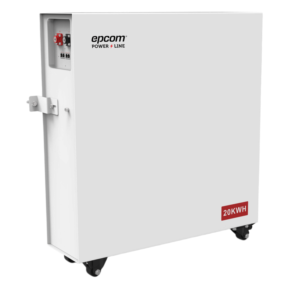 Batería de Litio (LiFePO4) de 20kwh, 51.2Vcc, 392Ah, IP65 Exterior, (48V), Epcom by Ritar
