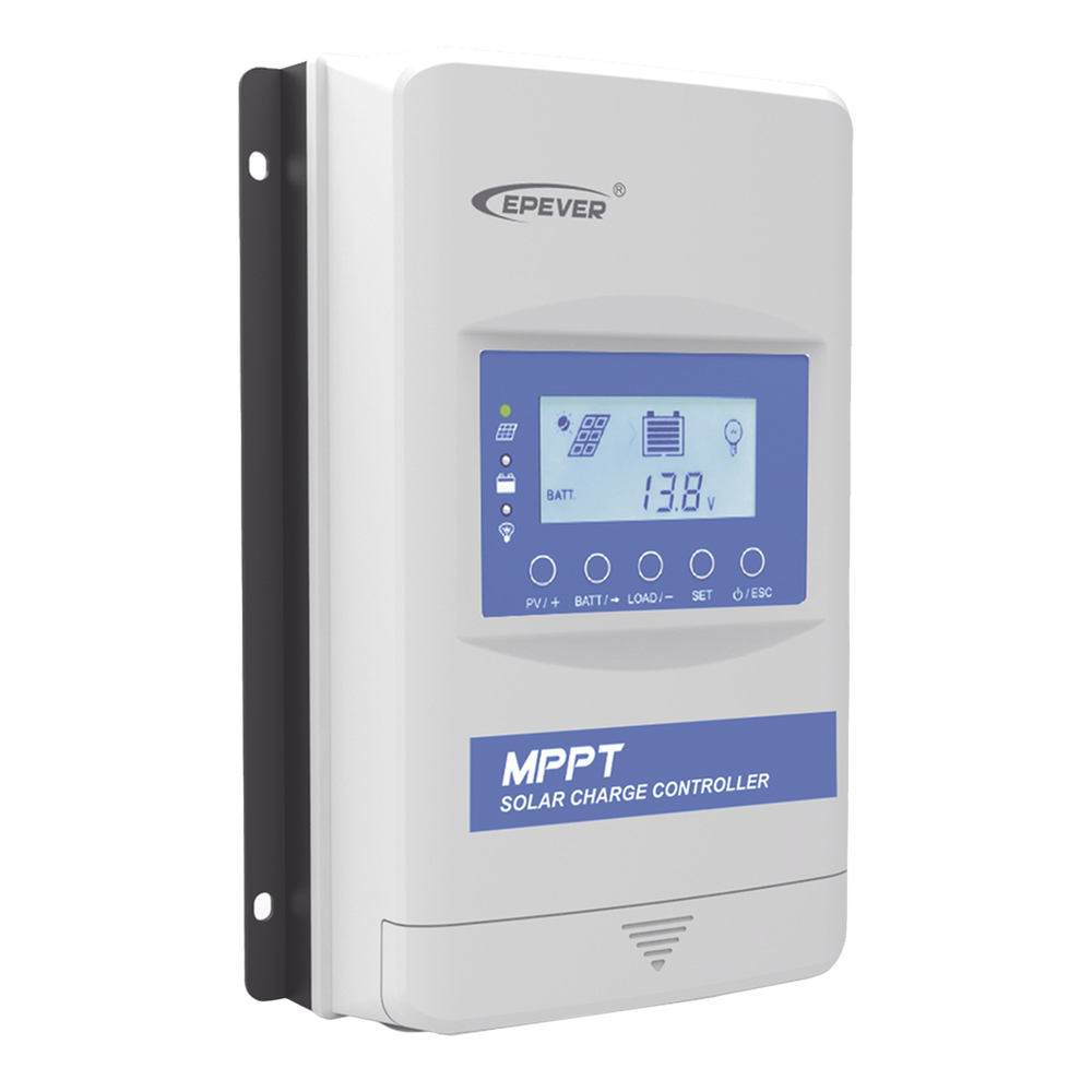 [XTRA-3210-N] Controlador Solar MPPT 30A 12/24V, Máximo Voltaje de Circuito Abierto Voc 100Vcd, EPEVER