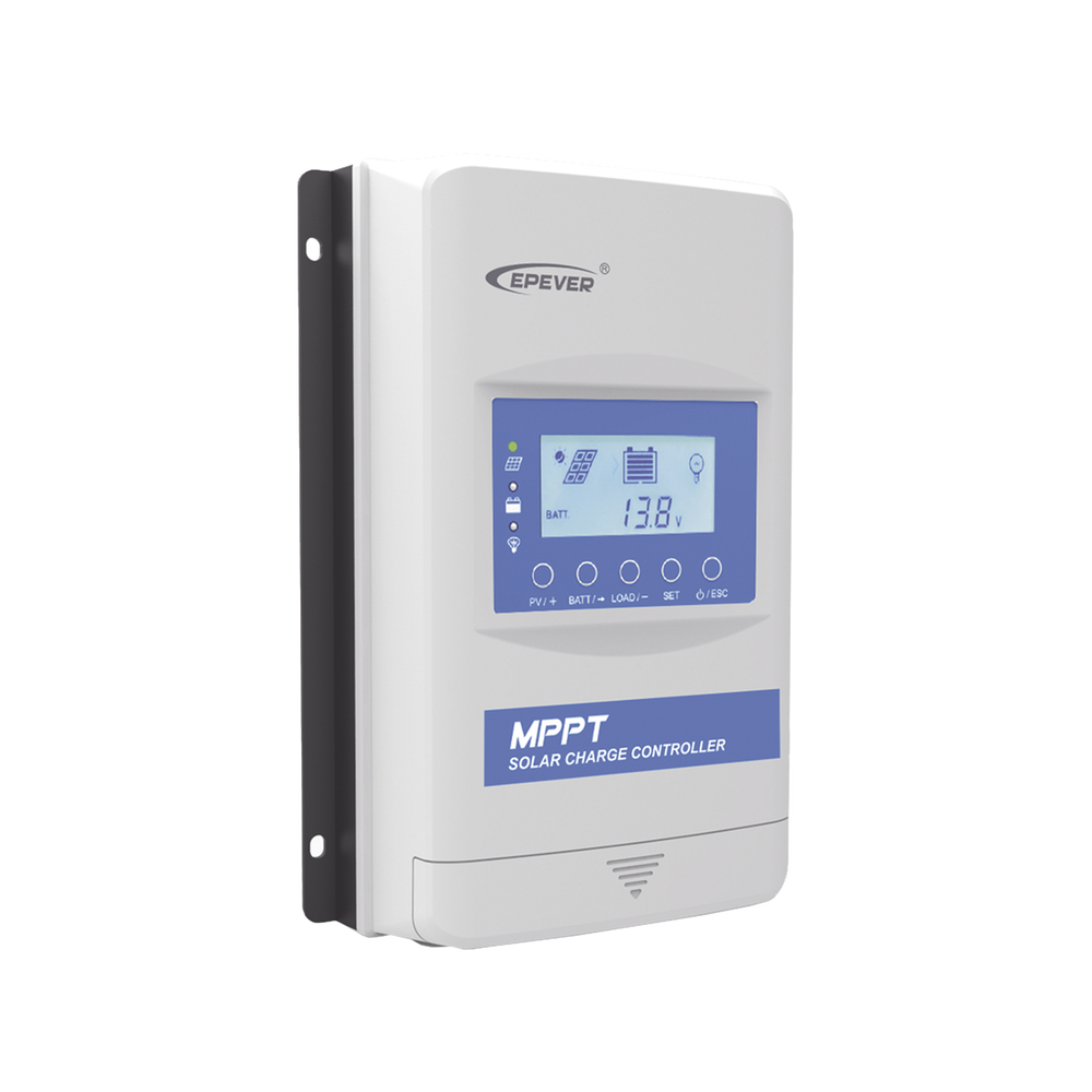 [XTRA-4210-N] Controlador Solar MPPT 40A 12/24V, Máximo Voltaje de Circuito Abierto Voc 100Vcd, EPEVER