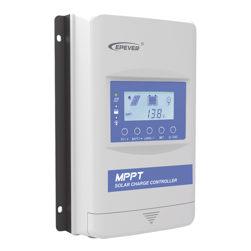 [XTRA-4210-N] Controlador Solar MPPT 40A 12/24V, Máximo Voltaje de Circuito Abierto Voc 100Vcd, EPEVER