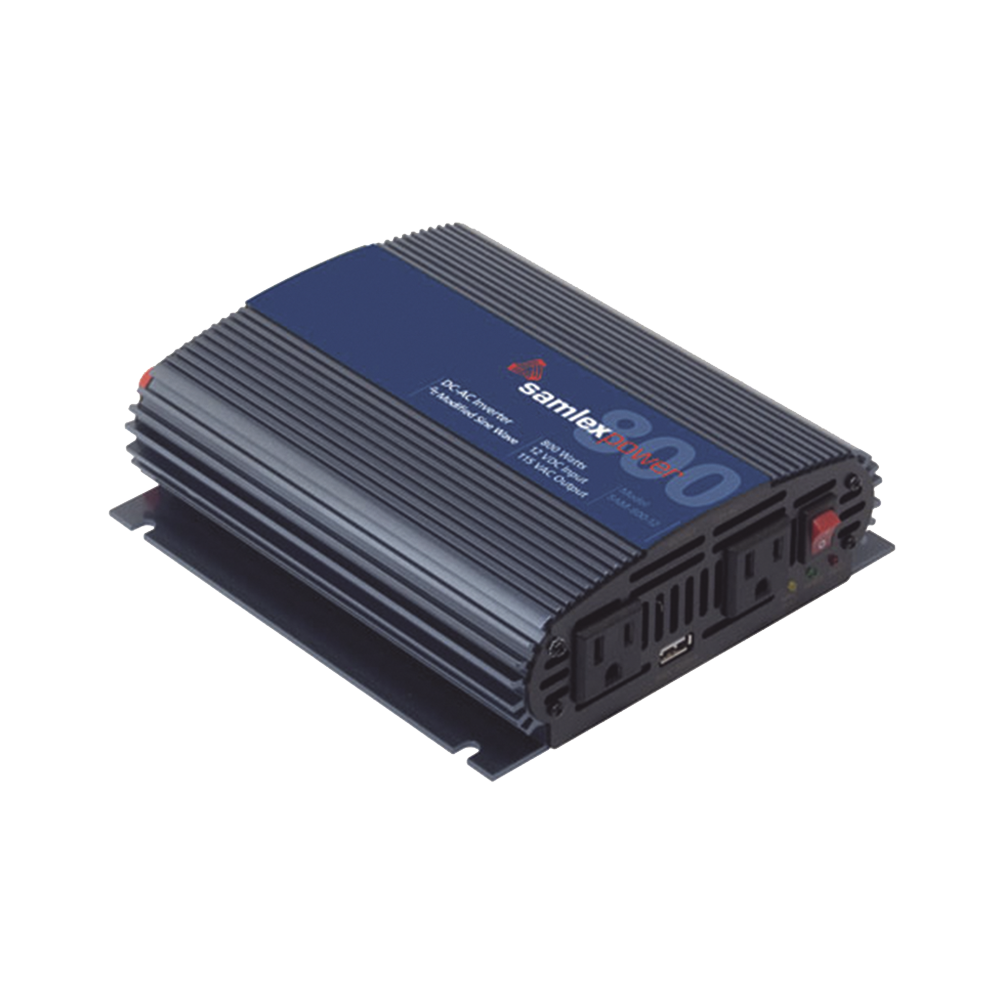 [SAM-800-12] Power Inverter (DC-AC) Rated Power 800 W, Input:12 Vdc, Output:115 Vac 60 Hz, SAMLEX