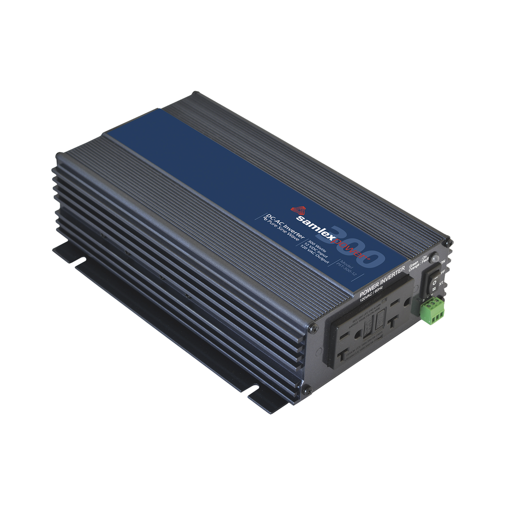 [PST-300-12] Pure Sine Wave Power Inverter 300W, Input 12 Vdc, Output 120 Vac 60 Hz, SAMLEX