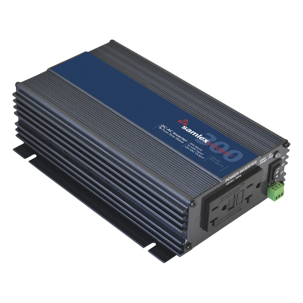 [PST-300-12] Pure Sine Wave Power Inverter 300W, Input 12 Vdc, Output 120 Vac 60 Hz, SAMLEX