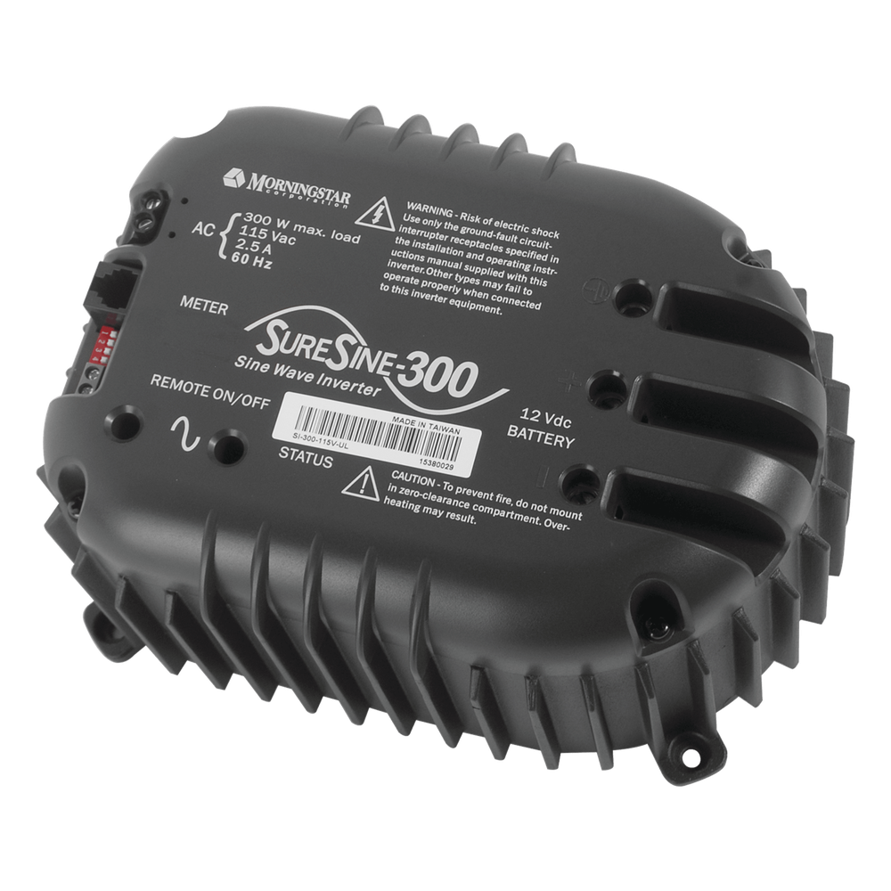 [SI-300-115V-UL] Inversor de Onda Sinusoidal Pura, 300 Watts de Potencia, MORNINGSTAR