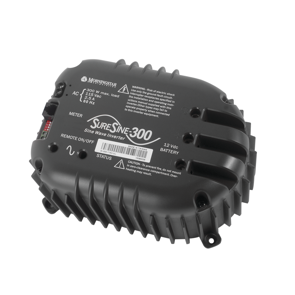 [SI-300-115V-UL] Pure Sine Wave Inverter, 300 Watts Power, MORNINGSTAR