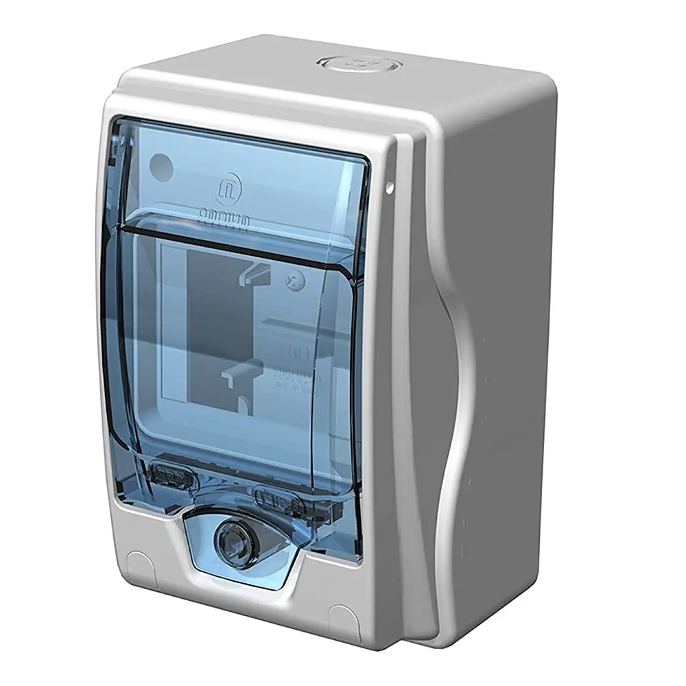 [SP6504] Caja Plástica Riel DIN de 3-4 Módulos IP65 Omnium
